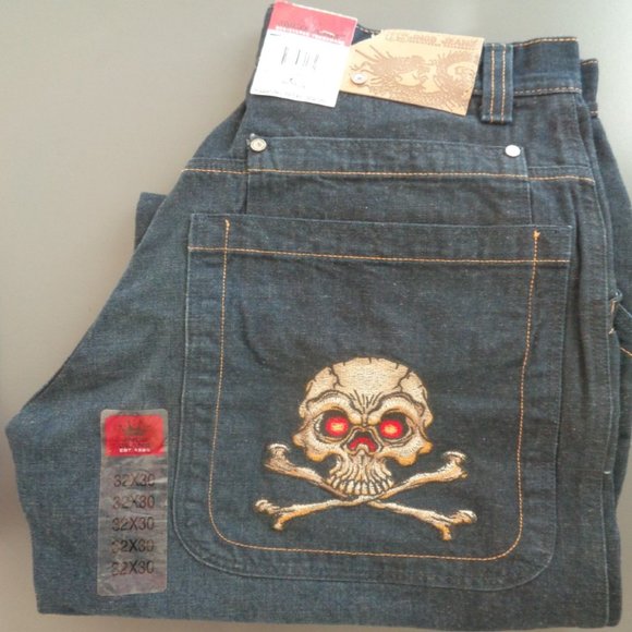 NEW JNCO JEANS VINTAGE; 32&34; Found in my storage - Picture 2 of 4